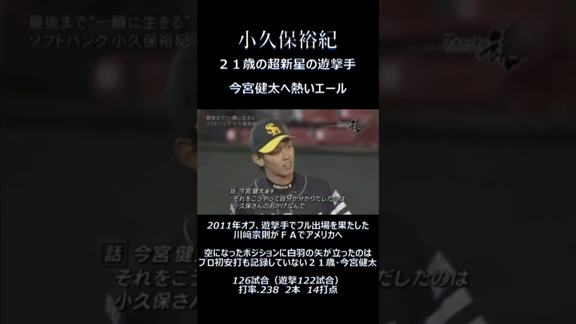 2012　小久保裕紀　今宮へ贈るエール！