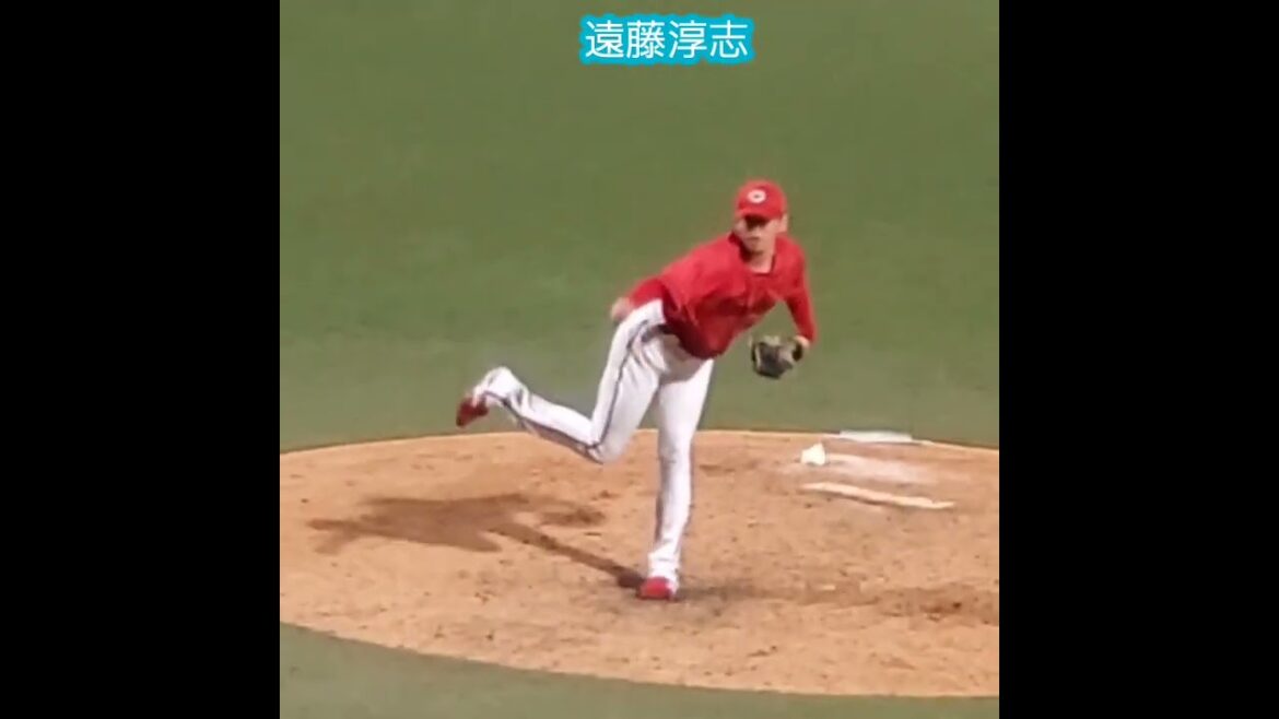 20240907　#遠藤淳志　#投球練習　#shorts　広島東洋ｶｰﾌﾟ2軍　投球ﾌｫｰﾑ@ﾀﾏﾎｰﾑ ｽﾀｼﾞｱﾑ筑後［ｳｴｽﾀﾝ･ﾘｰｸﾞ 2軍戦］ﾀﾏｽﾀ筑後