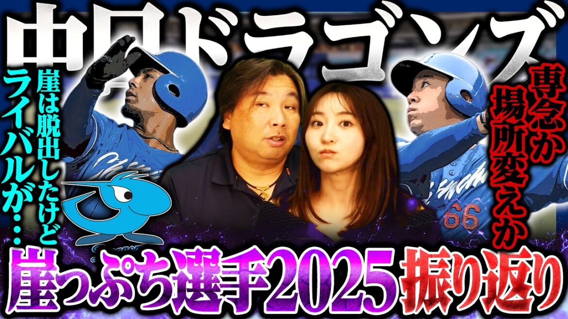 【崖っぷち選手】『正直もう落ちてます。』里崎優勝予想のドラゴンズ‼︎外野が細川/岡林/上林でほぼ確定⁉︎今季サードは誰を起用するのか⁉︎【中日編】