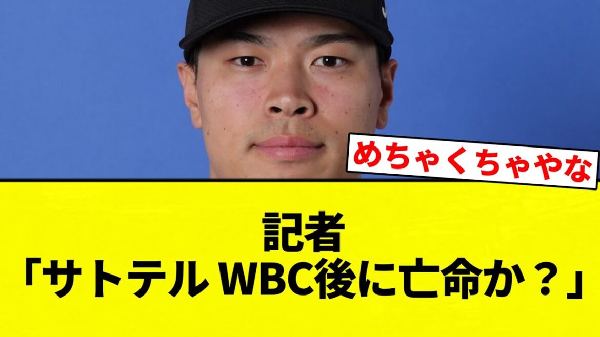 【荒業】記者「サトテル WBC後に亡命か？」【プロ野球反応集】【2chスレ】【なんG】
