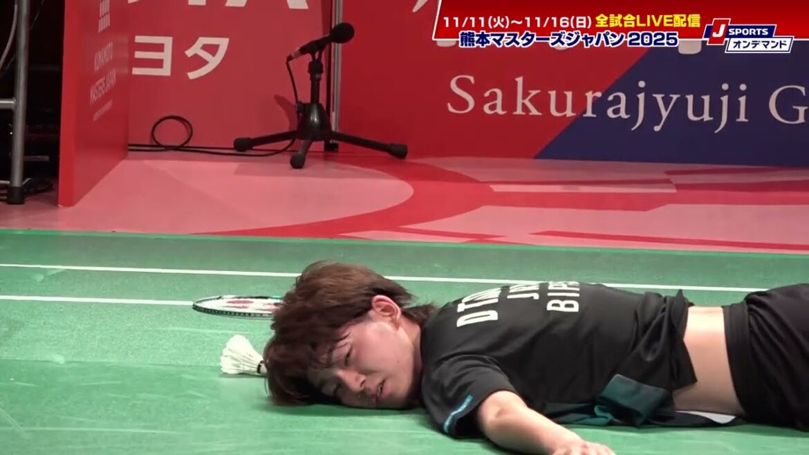 【プレー集】男子ダブルス｜小野寺 雅之/谷岡大后(JPN)｜バドミントン  熊本マスターズジャパン2025  1回戦  #badminton