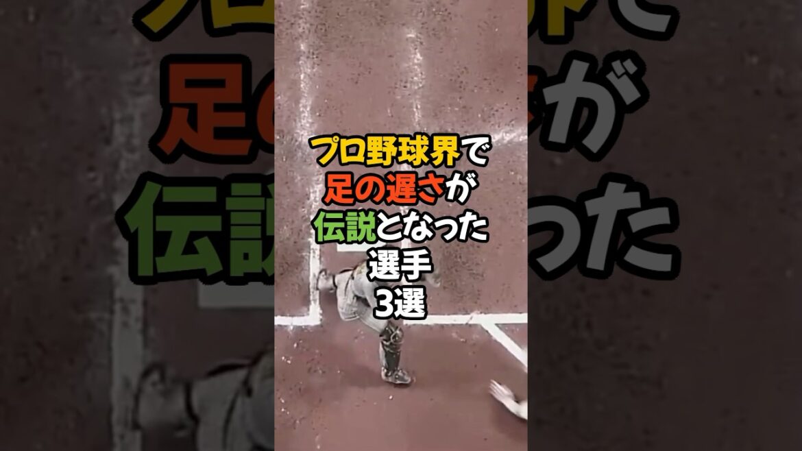 プロ野球界の鈍足で伝説となった選手3選 #プロ野球 #野球 #npb #巨人 #横浜denaベイスターズ #大城卓三 #阿部慎之介 #戸柱恭孝