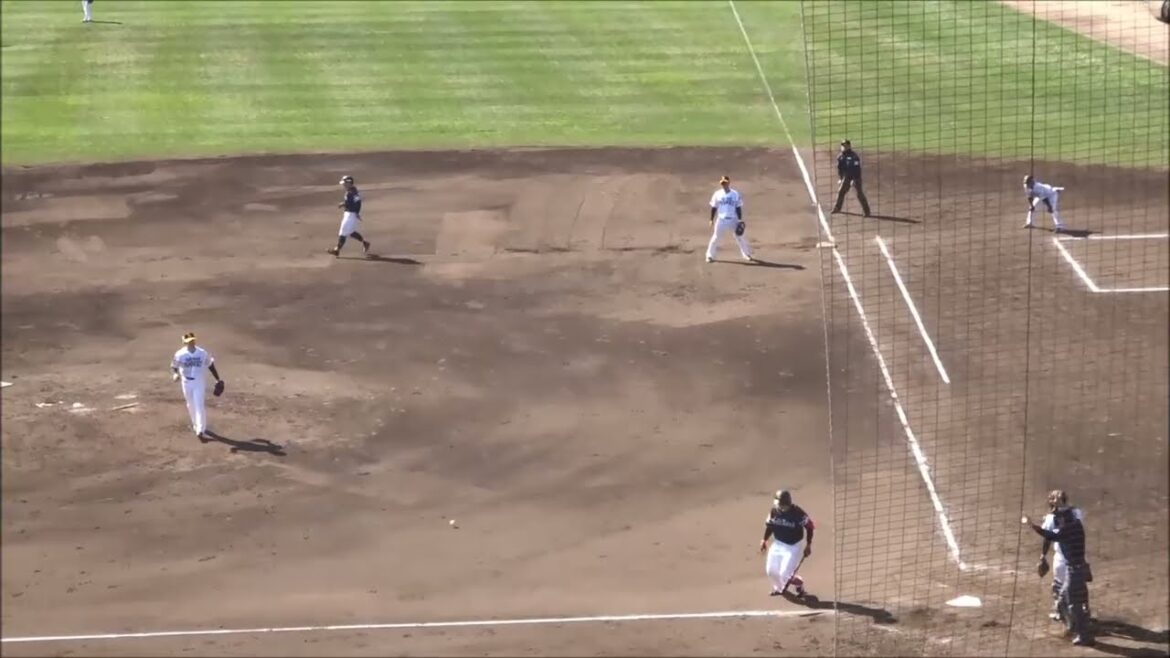 木村光 vs 桑原秀侍（ホークス2025春季キャンプ・紅白戦）