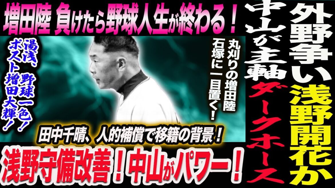 壮絶な外野争い！浅野が守に改善で有利な点！中山がパワーアップで主軸のダークホースへ！増田陸 負けたら野球人生が終わる！石塚に一目置く！読売巨人軍 ジャイアンツ 巨人 GIANTS 阿部監督