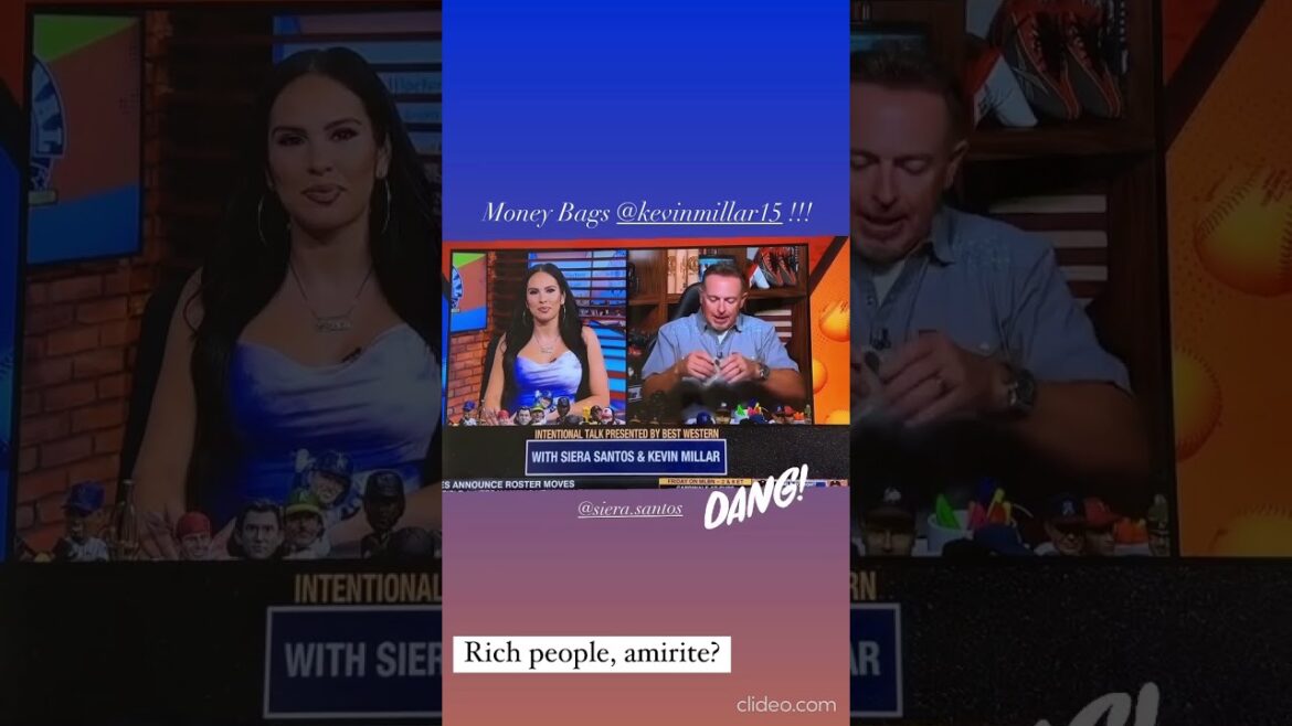 SIERA SANTOS #mlbnetwork 8/1/2024