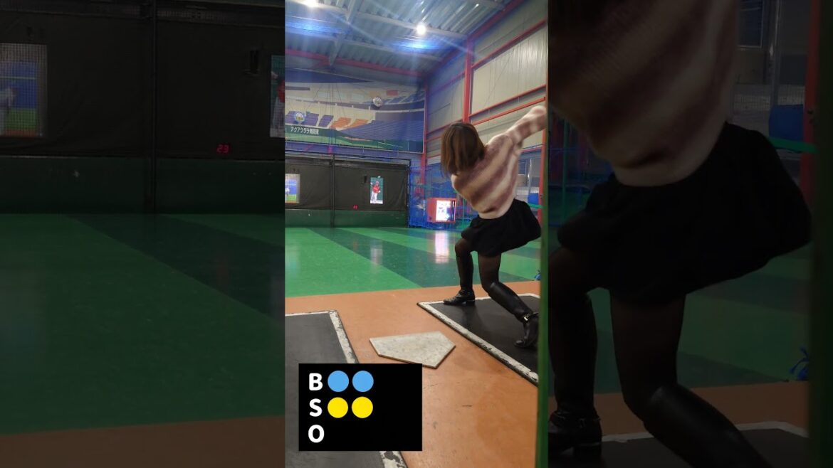 山崎康晃と勝負した結果⋯ #Baseball #野球女子 #山崎康晃