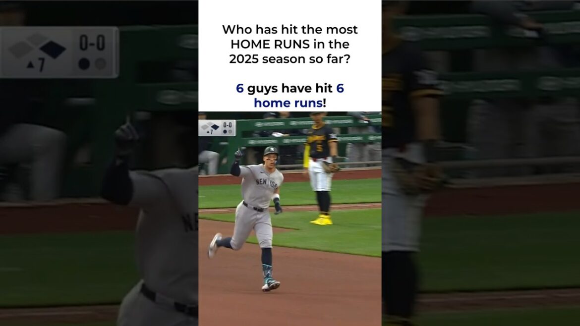 2025年のホームランリーダー