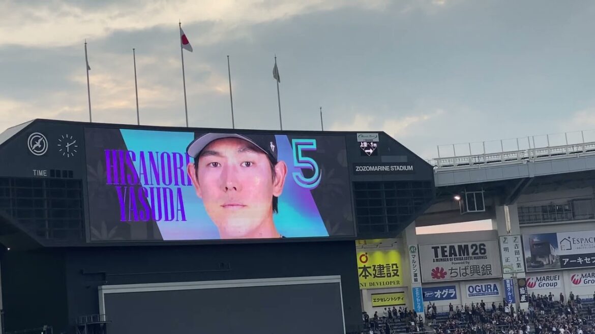 千葉ロッテ 安田尚憲登場曲〜Mr.Children「Worlds end」4K