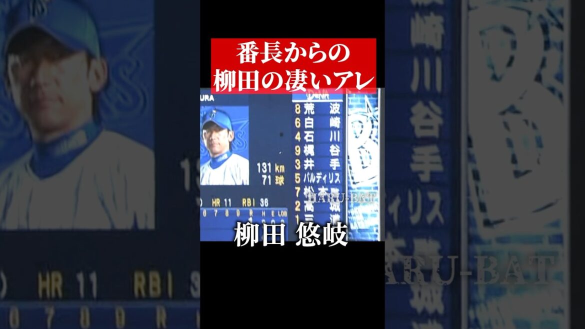 三浦大輔vs.柳田悠岐 #shorts