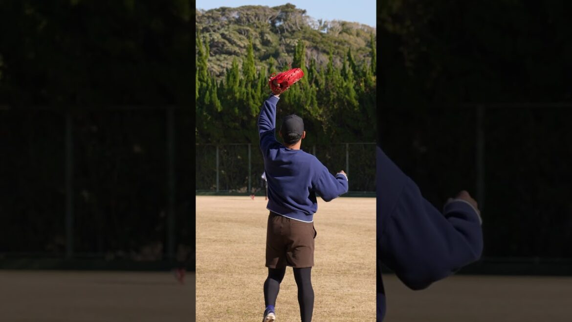 【プロ野球】根尾昂選手と涌井秀章選手のキャッチボール #プロ野球 #shorts #根尾昂 #涌井秀章 【プロ野球】根尾昂選手と涌井秀章選手のキャッチボール #プロ野球 #shorts #根尾昂 #涌井秀章