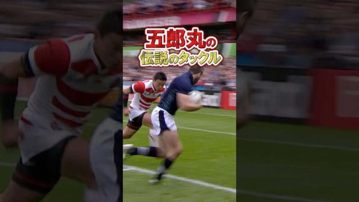 【ラグビー】#五郎丸歩 氏の会心の一撃💥 #RWC2015 #shorts