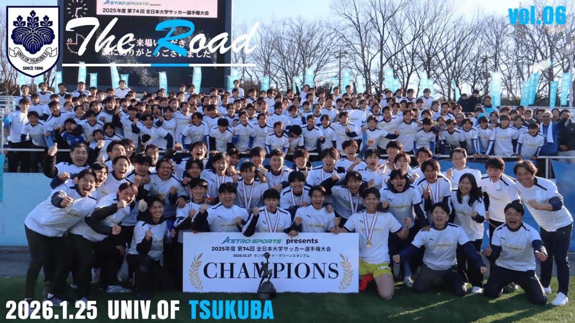 The Road epi.6 | 日本一の裏側大公開！ 9年ぶりのインカレ優勝 | 日本一への軌跡