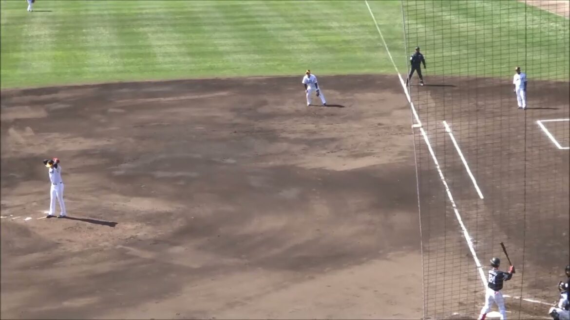 杉山一樹 vs 桑原秀侍（ホークス2025春季キャンプ・紅白戦）