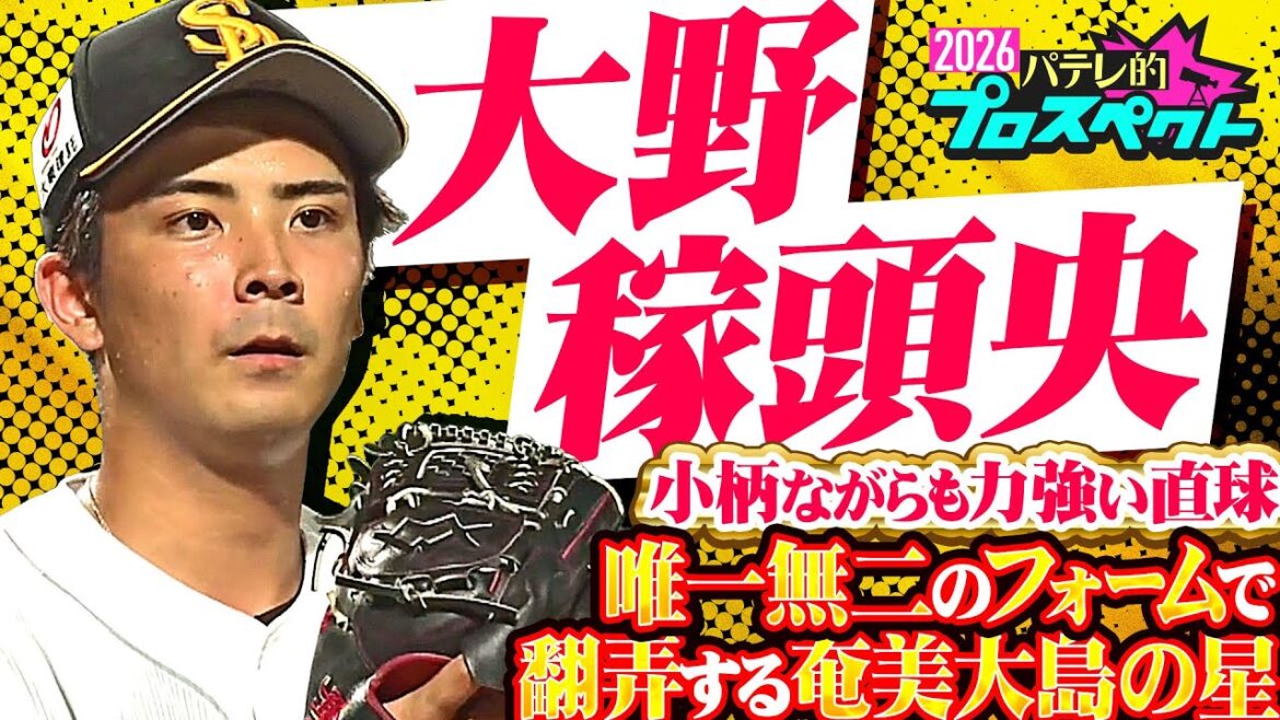 Pacific-League: 【パテレ的プロスペクト】大野稼頭央『成長曲線が急激上昇!! 先発ローテ入りを目指す奄美大島の星』 【パテレ的プロスペクト】大野稼頭央『成長曲線が急激上昇!! 先発ローテ入りを目指す奄美大島の星』