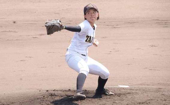 柏﨑咲和(体育学部4年、福井工業大学附属福井高校) 【大阪体育大学】