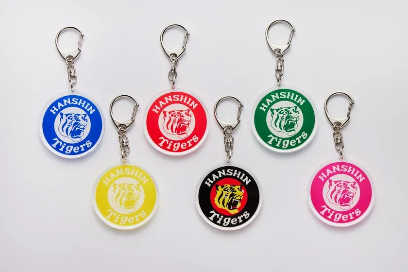 ガチャCANオリジナル阪神タイガースアクリルキーホルダー
