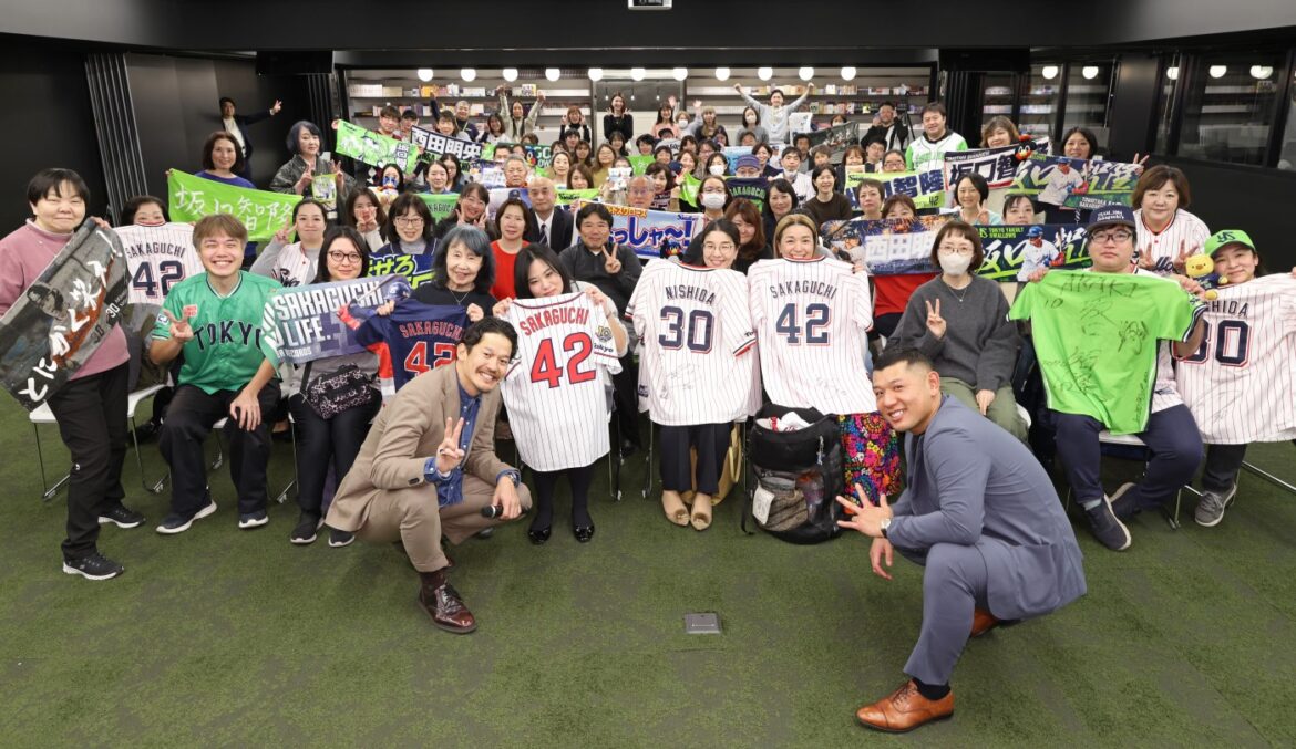 【元東京ヤクルトスワローズ】坂口智隆さんがトークショーMCに初挑戦！後輩・西田明央さんがゲストとして『ラブすぽ』に初登場！！『ラブすぽ』トークショーレポート - ラブすぽ