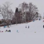 飛鳥山公園スキー場ゲレンデ