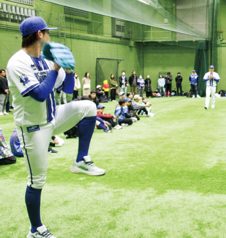 横浜銀行 横浜DeNAベイスターズの選手講師に野球教室 小学生36人が参加〈横浜市中区・横浜市西区・横浜市南区〉