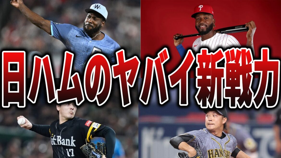 【日ハム】ファイターズの新戦力9人がエグすぎる 【日ハム】ファイターズの新戦力9人がエグすぎる
