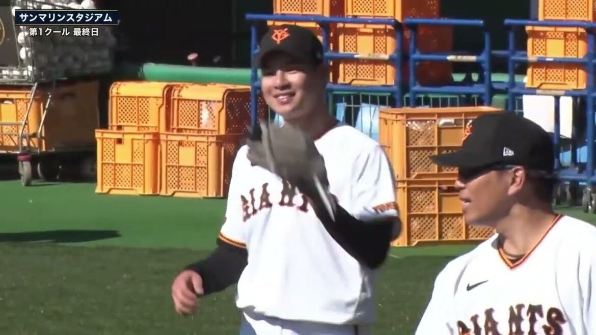 【春季キャンプ】投内連係にルーキー“竹丸・田和・山城”ら参加 【巨人】