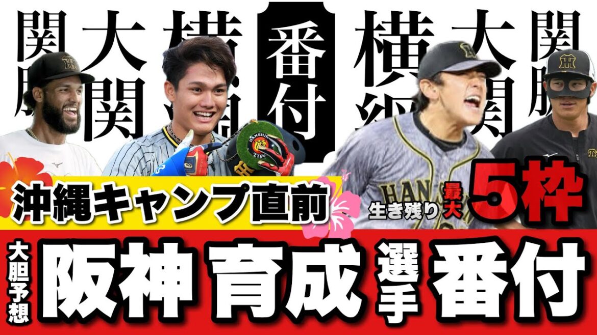 【球春到来】キャンプ注目はこの選手！西純矢・小川一平ら育成選手を総まとめ！【沖縄キャンプ直前スペシャル】