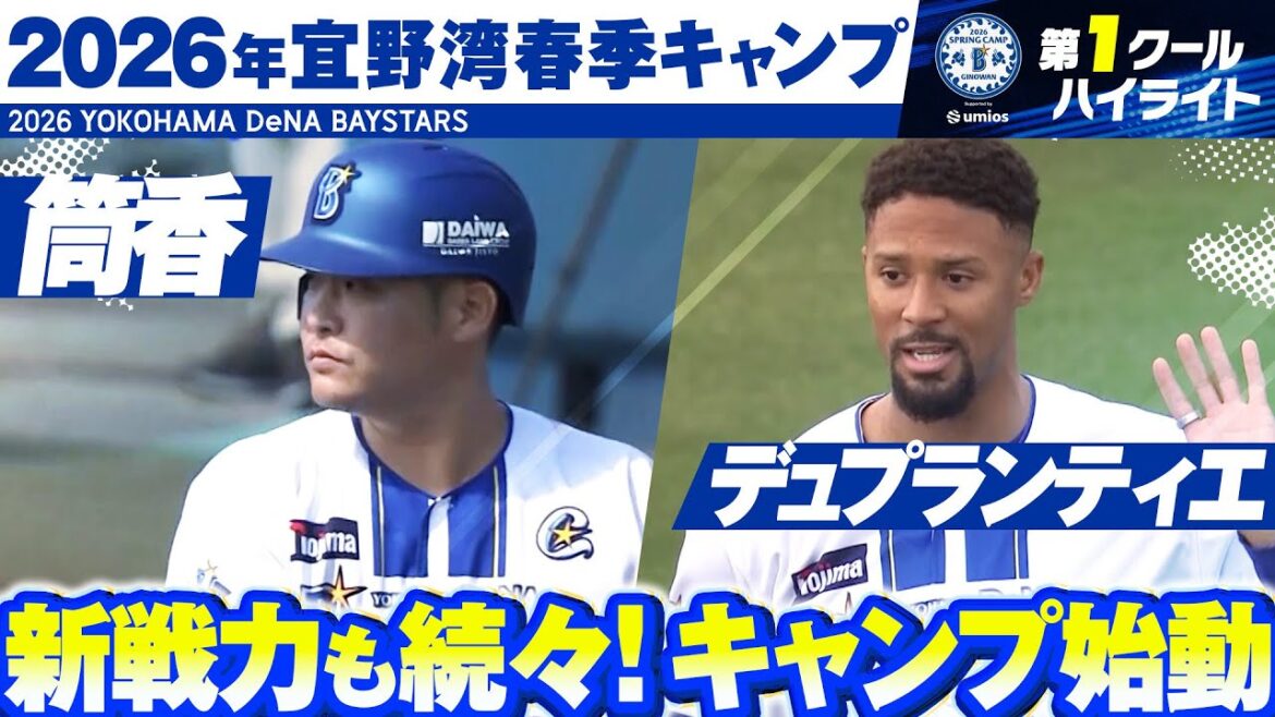 【球春到来】2026年 春季キャンプ”注目シーン”まとめ【第1クール】