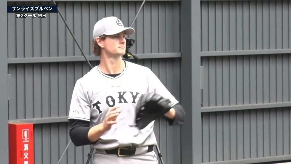 【春季キャンプ】新外国人 “ハワード&ウィットリー” ブルペン投球【巨人】