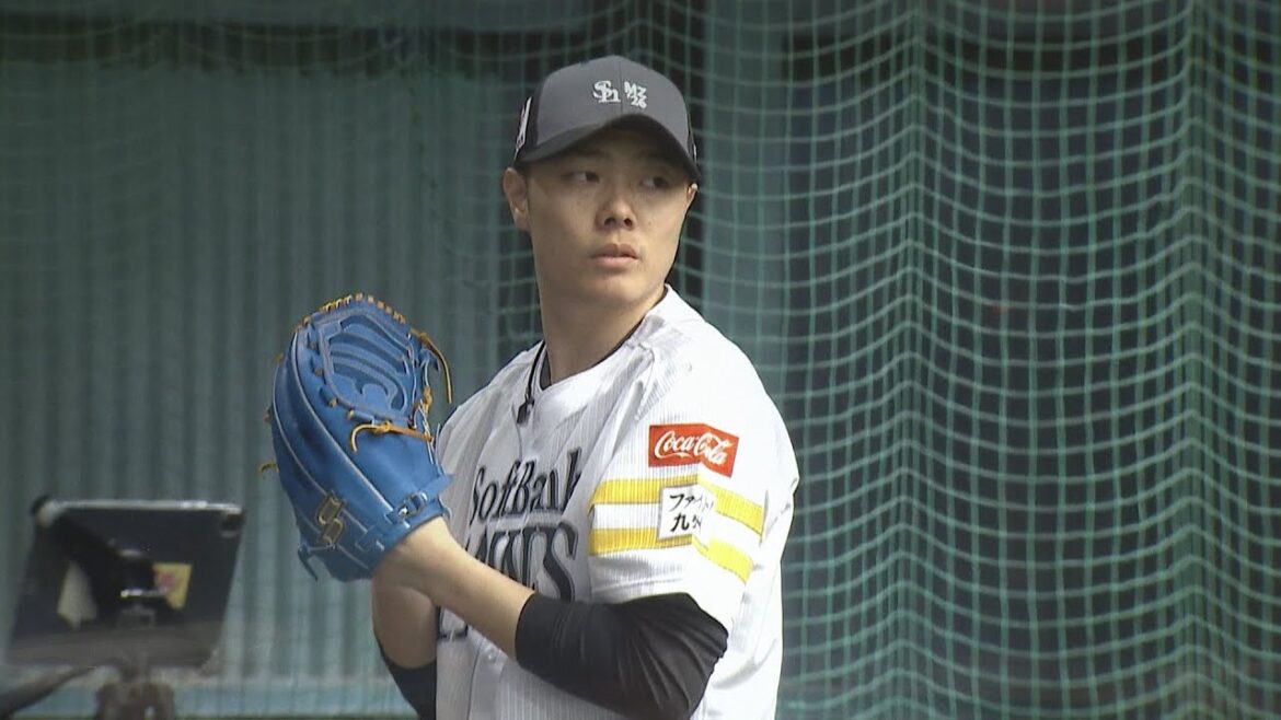 【ソフトバンク】「ここまで順調」WBC侍ジャパン初選出・松本裕樹が初ブルペン