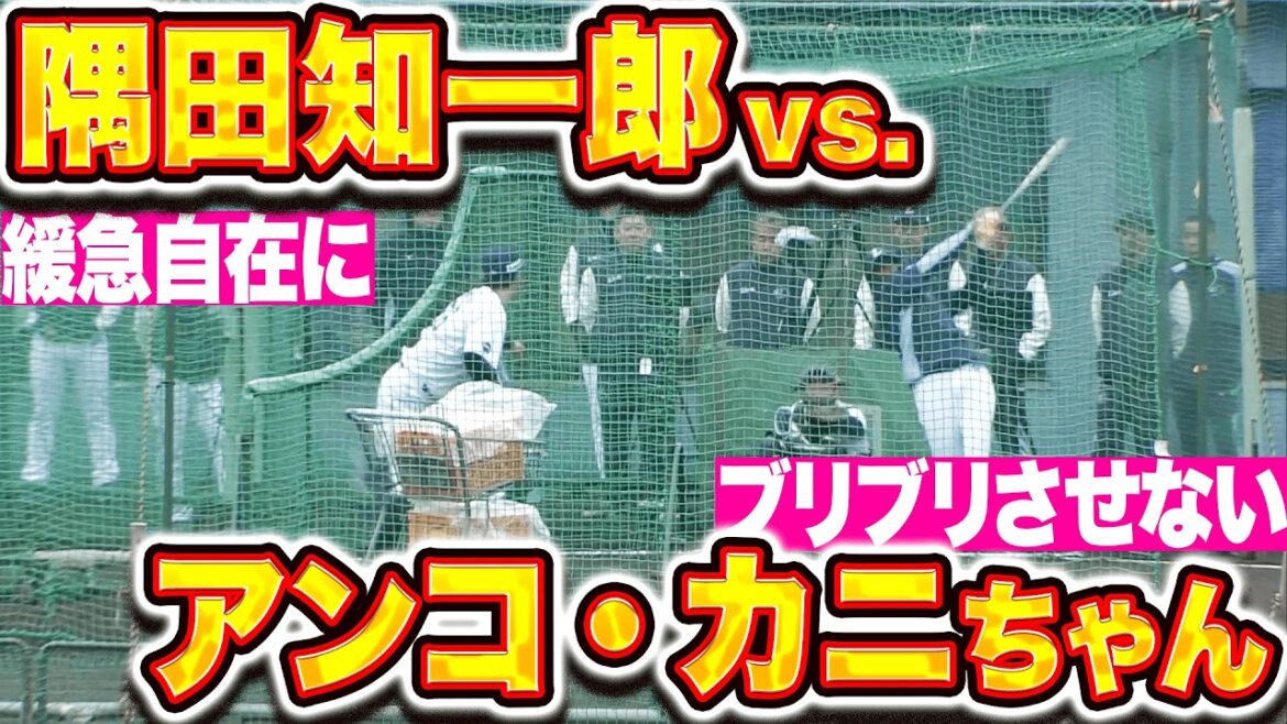 Pacific-League: 【ブリブリ拒否】緩急自在『隅田知一郎vs.アンコ・カニちゃん』 【ブリブリ拒否】緩急自在『隅田知一郎vs.アンコ・カニちゃん』