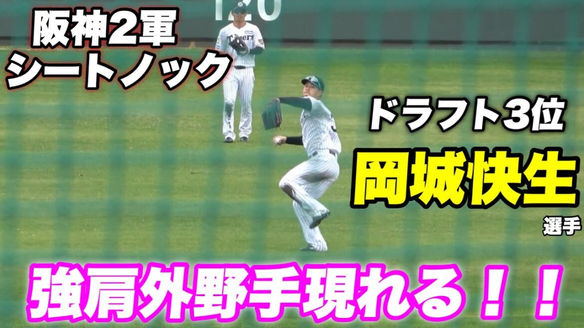 【2軍でも多数の逸材！！】木浪 植田海 糸原などベテラン勢もいる阪神2軍のシートノック!!