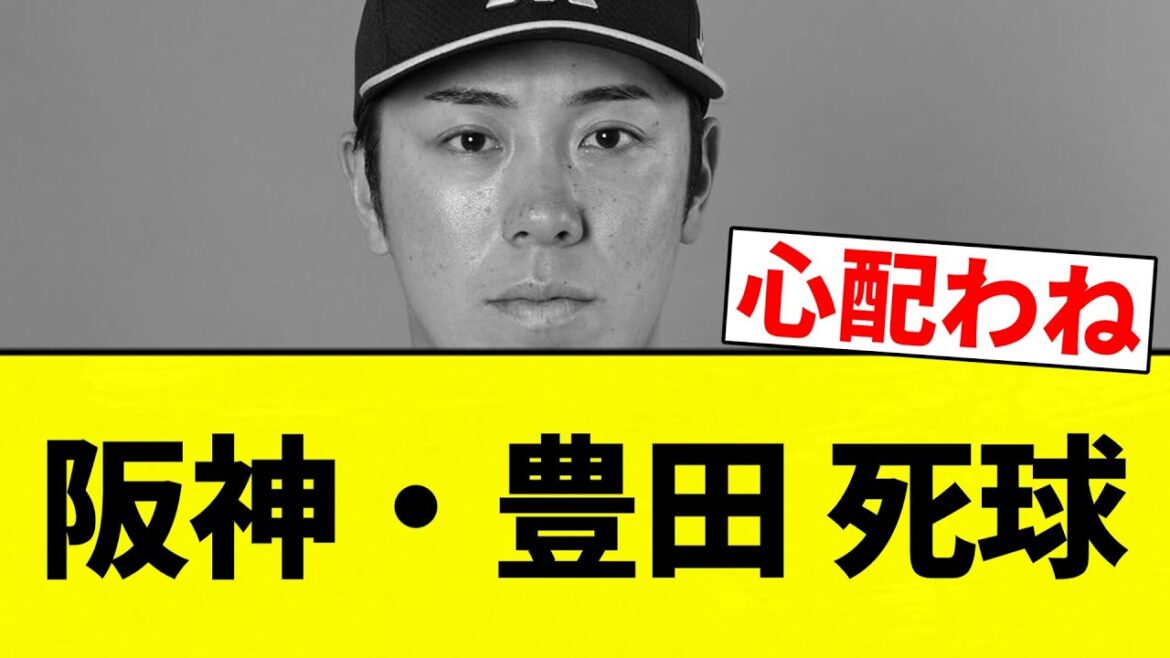 【死球】阪神・豊田 死球【プロ野球反応集】【2chスレ】【なんG】