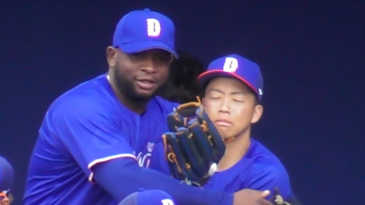 岡林勇希とゆかいな仲間たち　岡林の事が大好きなサノーとカリステ　中日ドラゴンズ春季キャンプ　2026/02/08