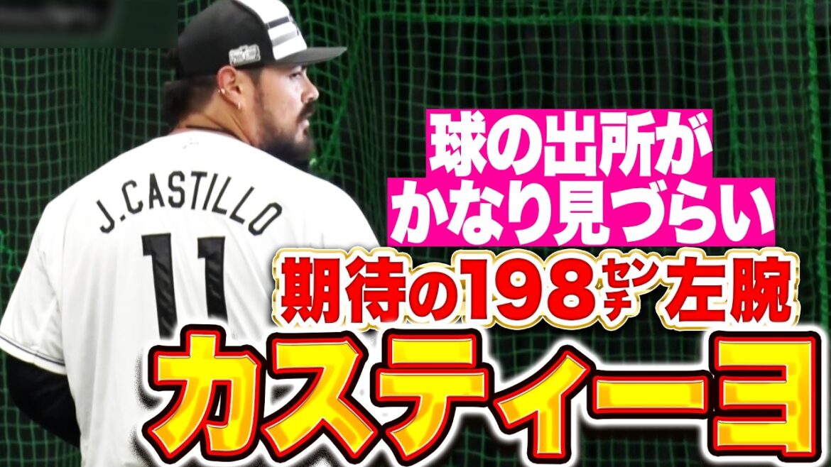 Pacific-League: 【日本のアニメ大好き】カスティーヨ『198㌢左腕はボールの出所が見づらい!ビッグな新戦力に期待高まる!』 【日本のアニメ大好き】カスティーヨ『198㌢左腕はボールの出所が見づらい!ビッグな新戦力に期待高まる!』