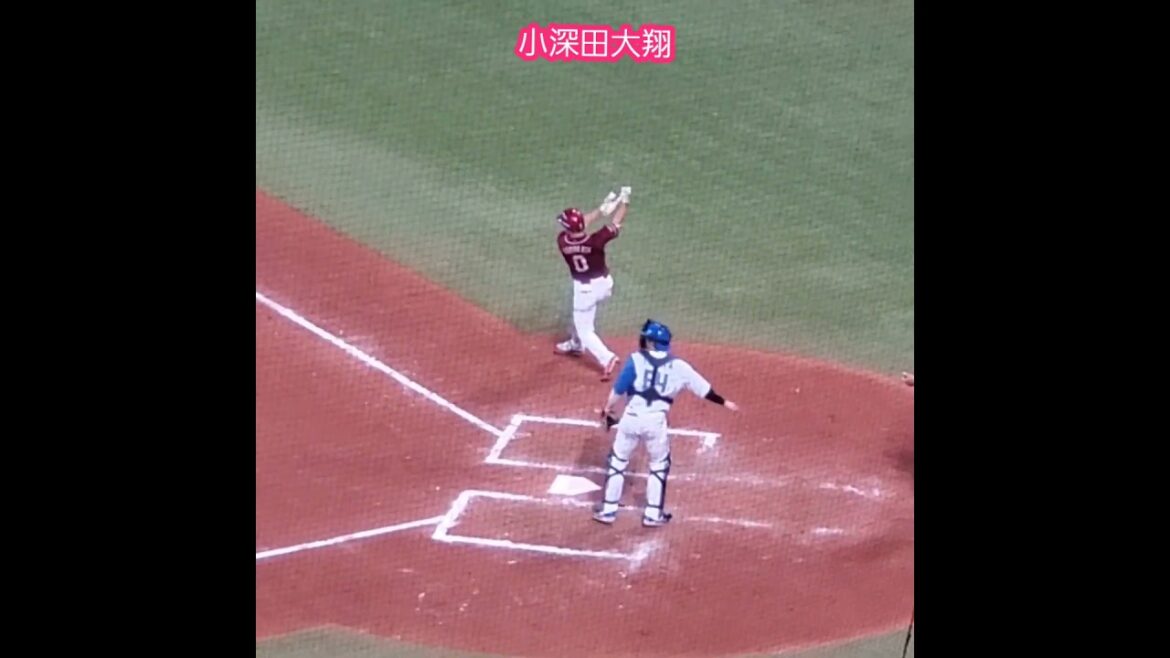 20250831　ゲキがとぶ！打席に向かう #小深田大翔　#shorts@ｴｽｺﾝﾌｨｰﾙﾄﾞHOKKAIDO･内野3塁側