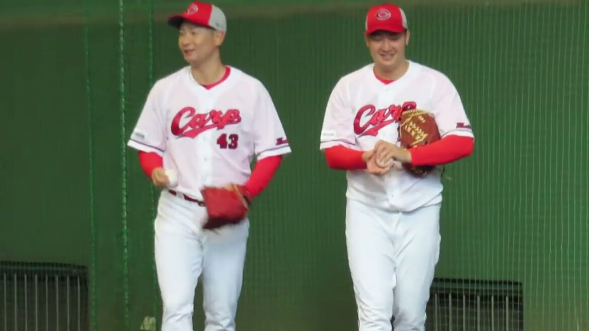 広島カープ床田寛樹 キャンプ初日ブルペン入り 2026.2.1