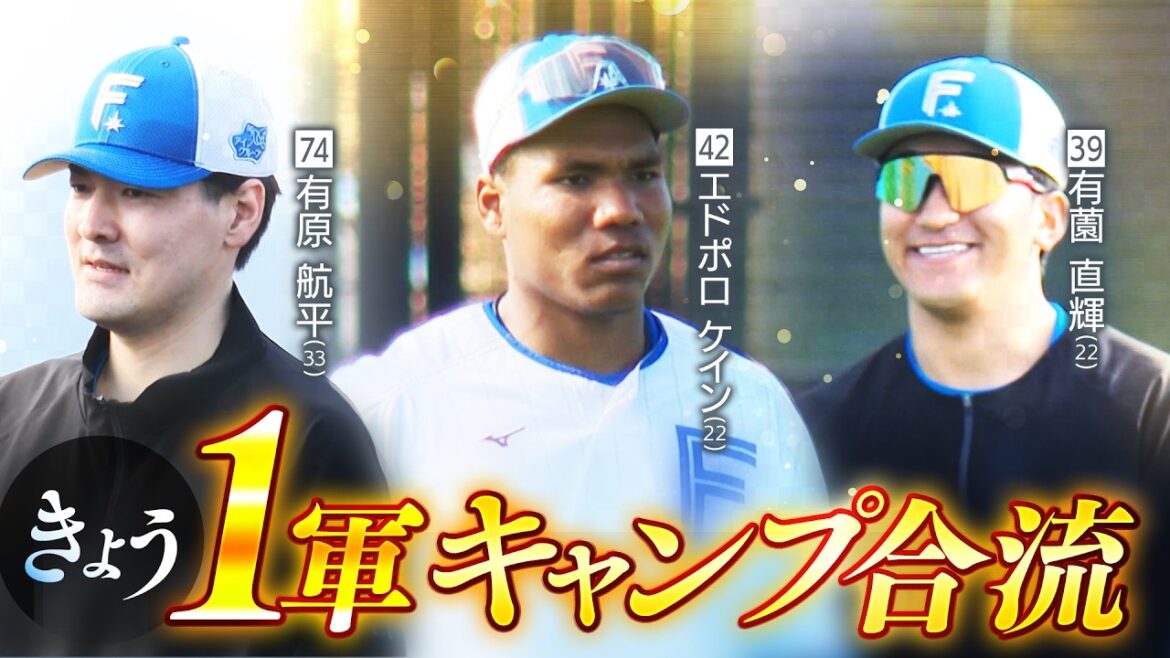 【ファイターズ】有原航平が６年ぶりにカムバック！Ｆキャンプ１軍に合流