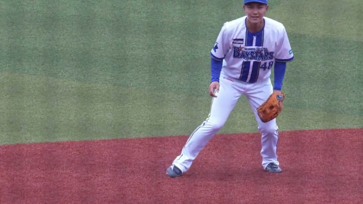 【2026/嘉手納/DeNA/ドラ5】成瀬脩人選手、守備(2026.2.2）