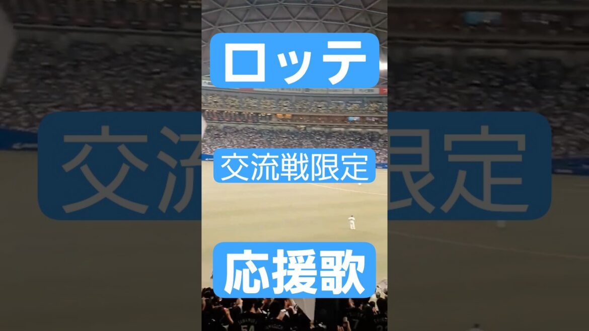 【ナゴヤ遠征】交流戦限定応援歌 #千葉ロッテマリーンズ #ロッテ #交流戦