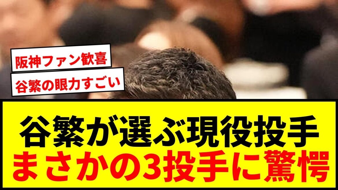 【衝撃】谷繁元信が「リードしてみたい現役投手」を実名告白！阪神・村上＆大竹、DeNA・東を選出でファン騒然