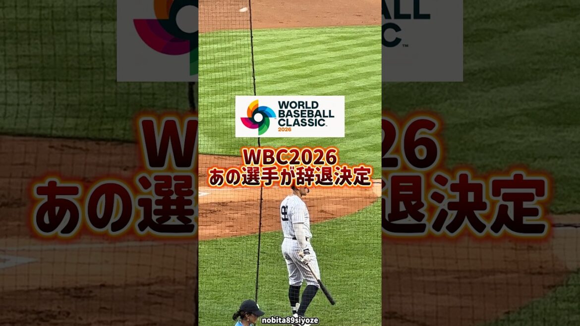 WBC2026あの選手が辞退決定...#wbc #侍ジャパン #侍japan #mlb #藤平尚真