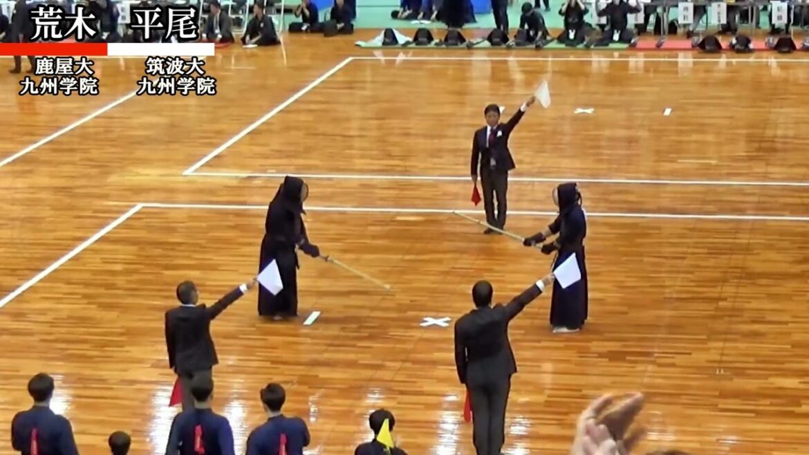 【激戦!三回戦一本集】鹿屋大-筑波大 【激戦!三回戦一本集】鹿屋大-筑波大