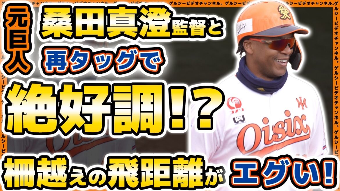 【プロ野球ニュース】柵超えの飛距離がエグい！桑田真澄CBOと再タッグで、元巨人ウォーカー選手が超躍動の予感？オイシックス新潟BC春季キャンプ