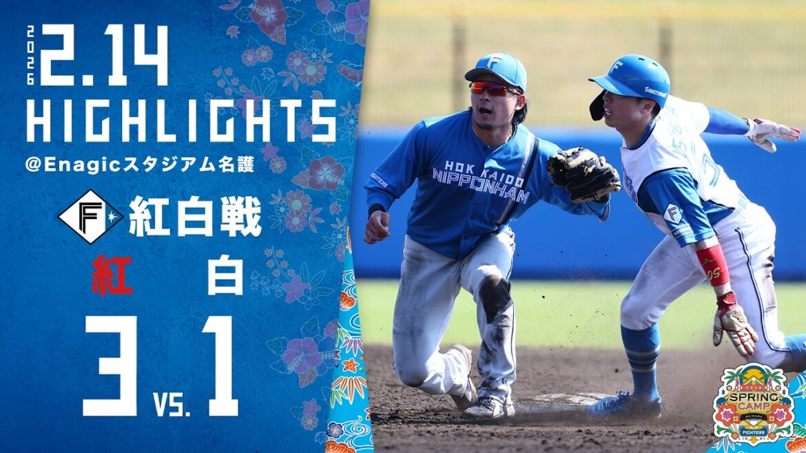 【春季キャンプ2026】紅白戦ハイライト〈2月14日〉