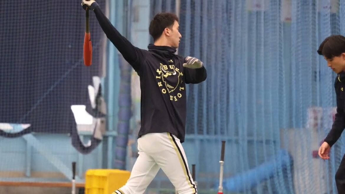 【オリックス春季キャンプ】田嶋大樹のティー打撃【2026.2.10】