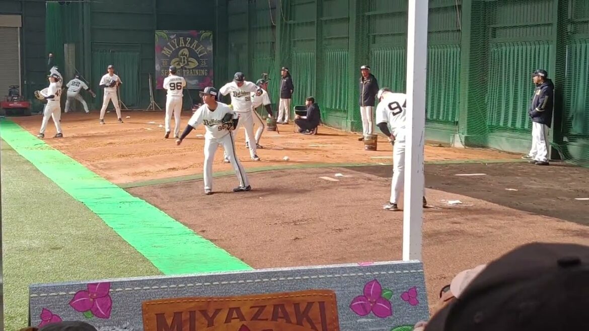 2026年2月1日　オリックス　キャンプ　初日　『ブルペン②』