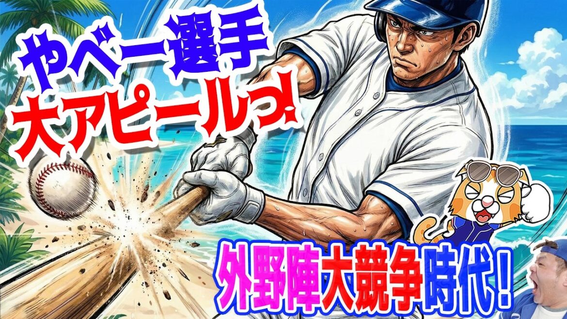 【中日ドラゴンズ】三上愛介、大アピール中！新戦力の台頭がドラゴンズを変えていく！今年は大きく入れ替わるぞ！【ライブ】