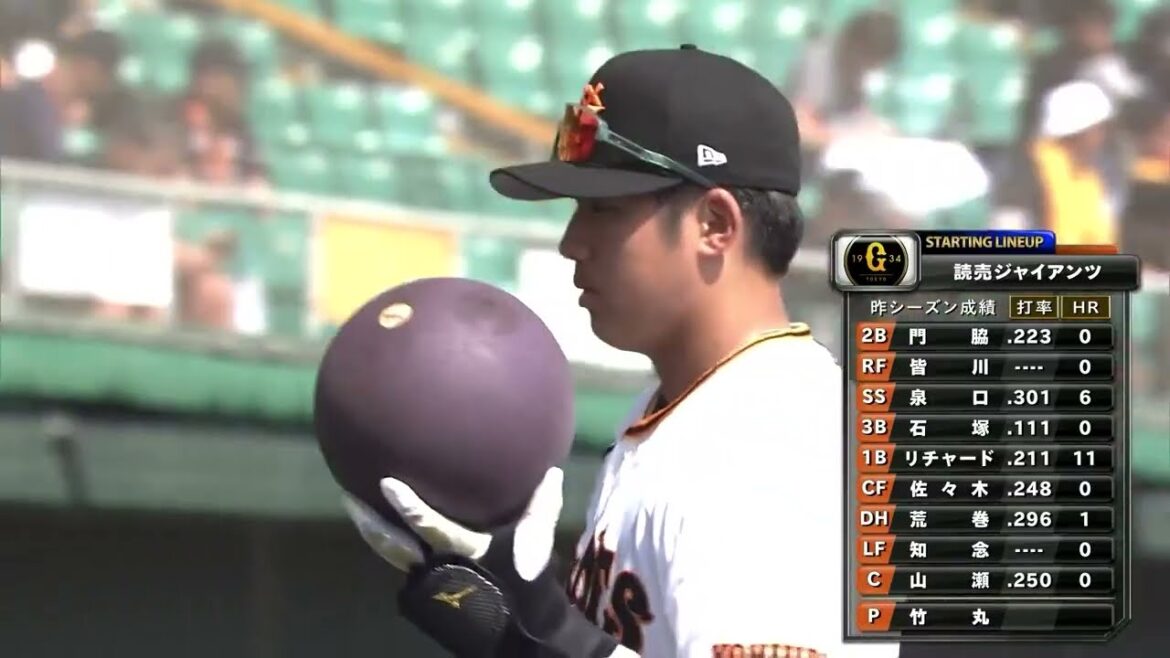 【練習試合】巨人 スターティングメンバー発表｜先発 ドラ1竹丸【巨人×広島】