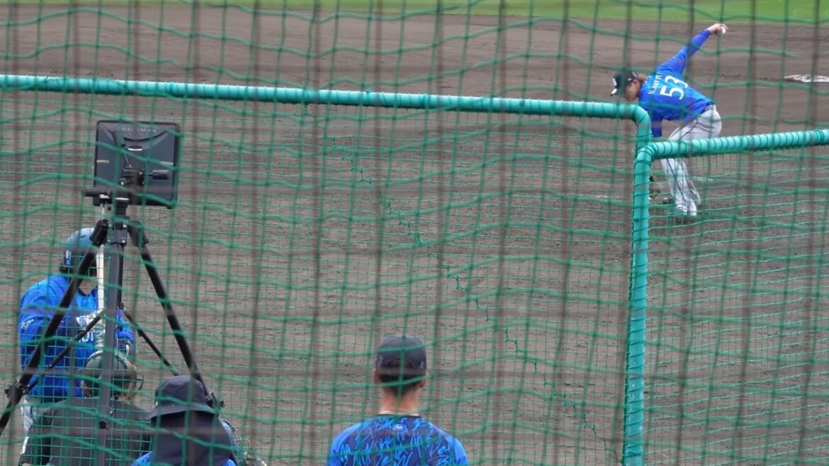 【2026/宜野湾/5日目】中川颯、LIVE BP全投球(2026.2.6）