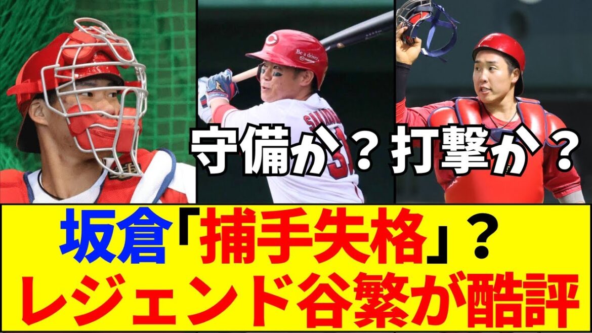 【速報】【崩壊】坂倉将吾は「捕手失格」なのか？レジェンド谷繁の酷評とファン激論の全貌がヤバすぎるｗｗｗ【ネットの反応】